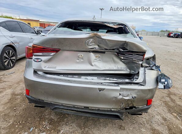 JTHCE1D29H5014153 2017 LEXUS IS Silver Հետևի տեսք