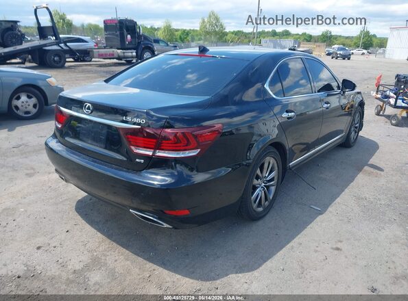 JTHCL5EF8G5027067 2016 LEXUS LS 460 Black უკანა მარჯვენა