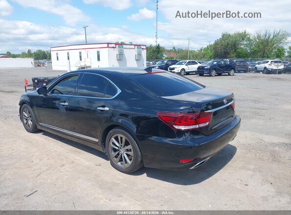 JTHCL5EF8G5027067 2016 LEXUS LS 460 Black უკანა მარცხენა