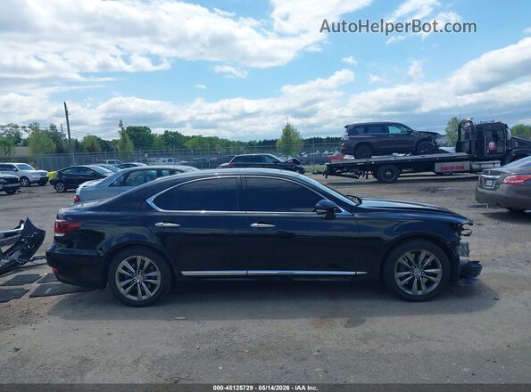 JTHCL5EF8G5027067 2016 LEXUS LS 460 Black სალონის 360-გრადუსიანი ხედი