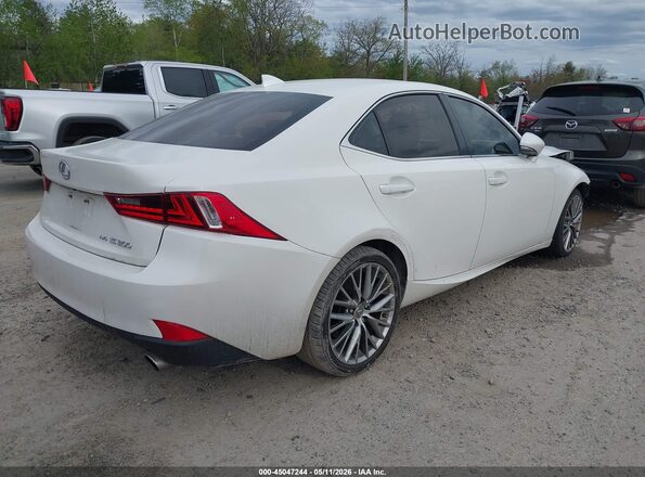 JTHCM1D20G5001566 2016 LEXUS IS 300 Белый Задняя правая четверть