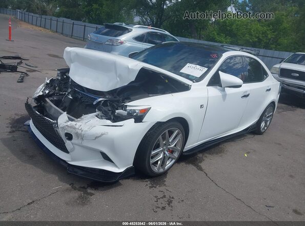 JTHCM1D21G5010048 2016 LEXUS IS 300 White Przód lewy