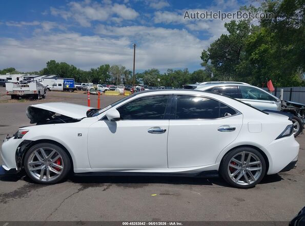 JTHCM1D21G5010048 2016 LEXUS IS 300 White Widok wnętrza 360 stopni