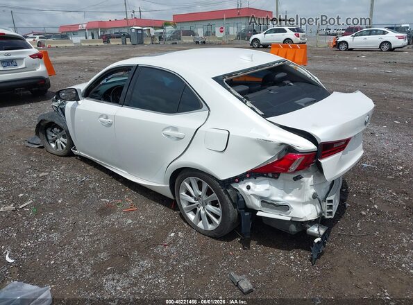 JTHCM1D24G5003305 2016 LEXUS IS 300 White Задня ліва чверть