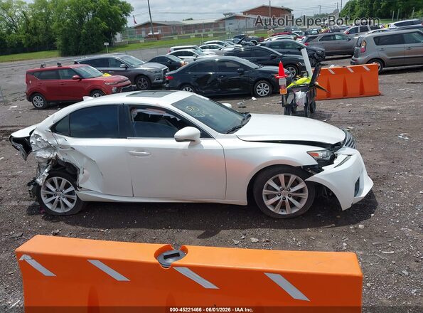 JTHCM1D24G5003305 2016 LEXUS IS 300 White Вид щитка приладів