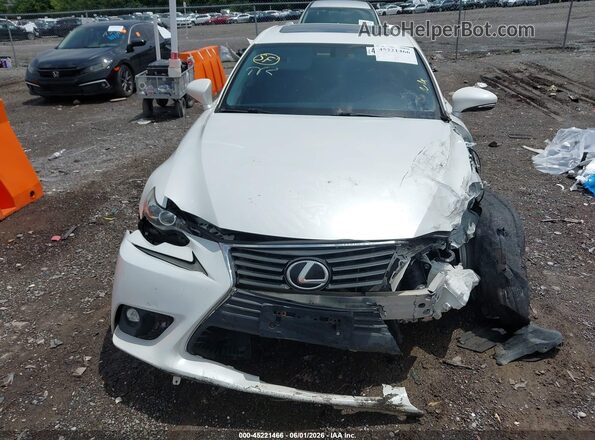 JTHCM1D24G5003305 2016 LEXUS IS 300 White Вид панелі приладів