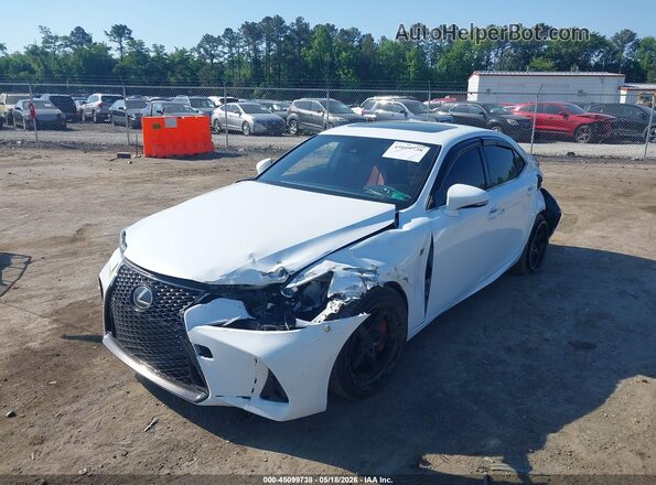 JTHCM1D26H5022987 2017 LEXUS IS 300 White Widok z przodu