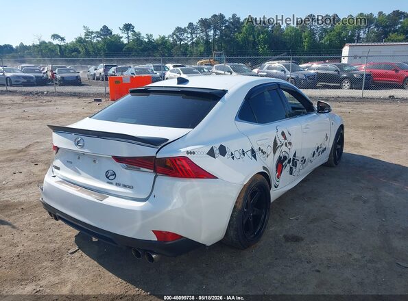 JTHCM1D26H5022987 2017 LEXUS IS 300 White Tył prawy