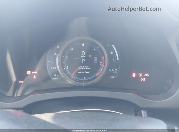 JTHCM1D26H5022987 2017 LEXUS IS 300 White Widok tylnych siedzeń