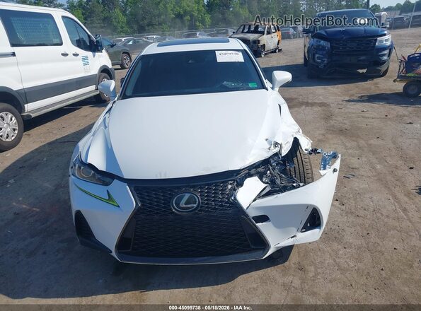 JTHCM1D26H5022987 2017 LEXUS IS 300 White Widok zestawu wskaźników