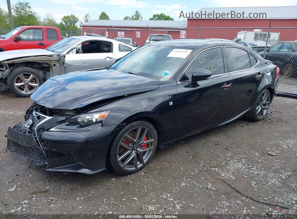 JTHCM1D27G5005582 2016 LEXUS IS 300 AWD Black Przód lewy
