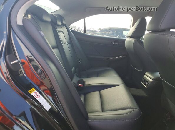 JTHCM1D27G5006098 2016 LEXUS IS Черный Вид задних сидений