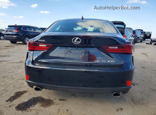 JTHCM1D27G5006098 2016 LEXUS IS Черный Вид сзади
