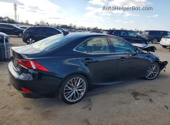 JTHCM1D27G5006098 2016 LEXUS IS Черный Задняя правая четверть