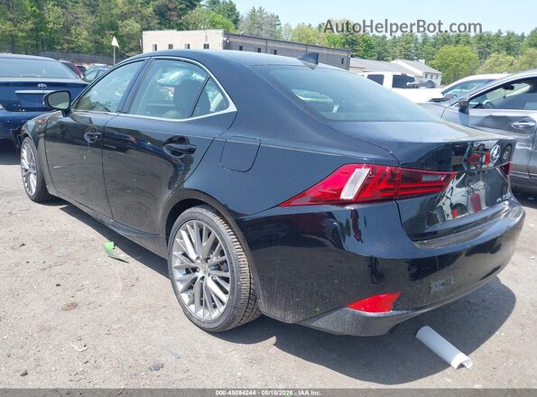 JTHCM1D27G5013200 2016 LEXUS IS 300 Black Rear left