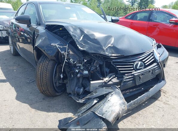 JTHCM1D27G5013200 2016 LEXUS IS 300 Black Front view