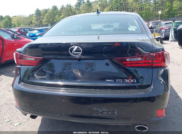 JTHCM1D27G5013200 2016 LEXUS IS 300 Black 