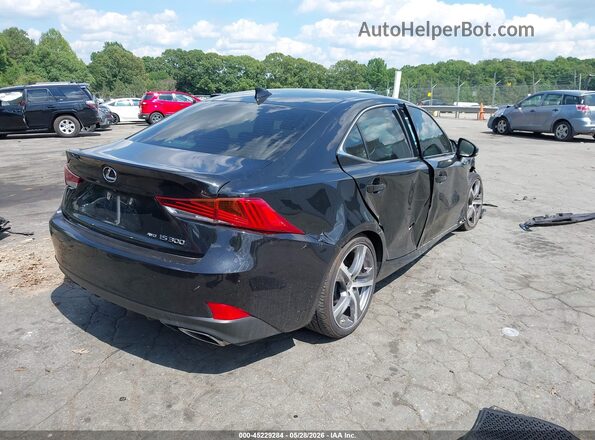 JTHCM1D27H5023694 2017 LEXUS IS 300 Черный Задняя правая четверть