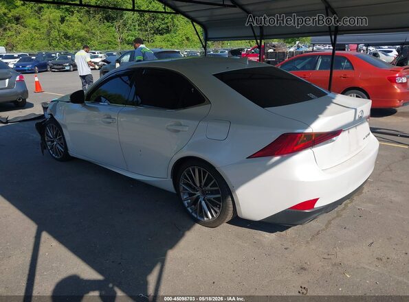 JTHCM1D27H5024991 2017 LEXUS IS 300 White Trasero izquierdo