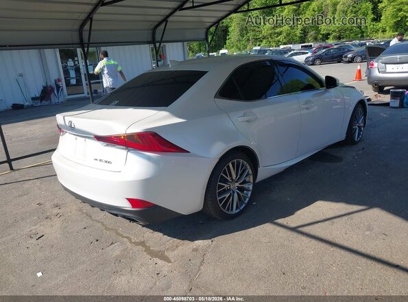 JTHCM1D27H5024991 2017 LEXUS IS 300 White Trasero derecho