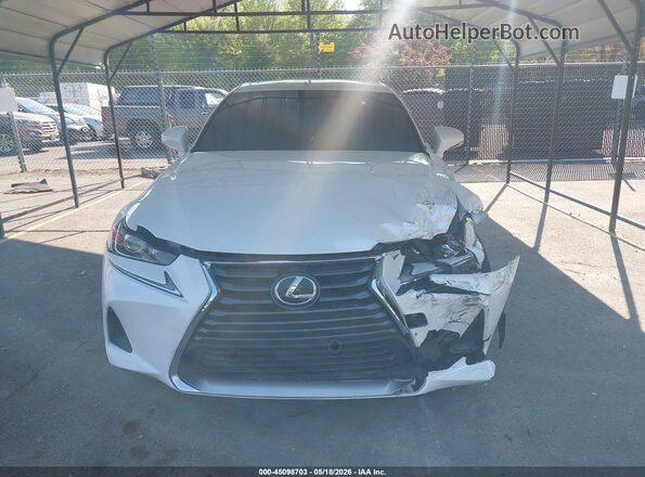JTHCM1D27H5024991 2017 LEXUS IS 300 White Vista del cuadro de instrumentos
