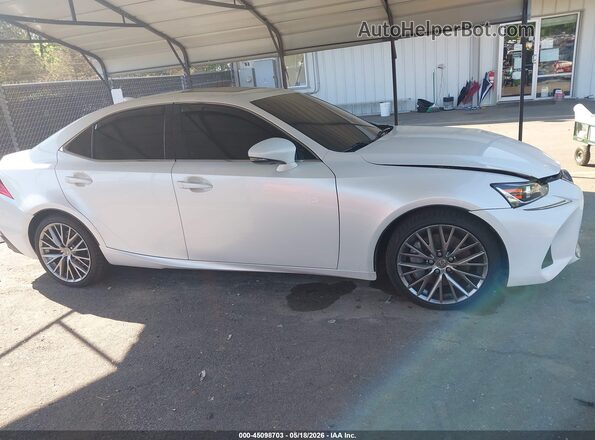 JTHCM1D27H5024991 2017 LEXUS IS 300 White Vista interior trasera