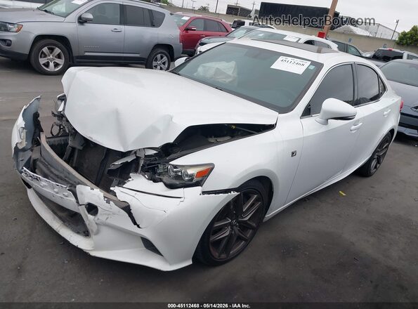 JTHCM1D28G5004201 2016 LEXUS IS 300 White Przód lewy