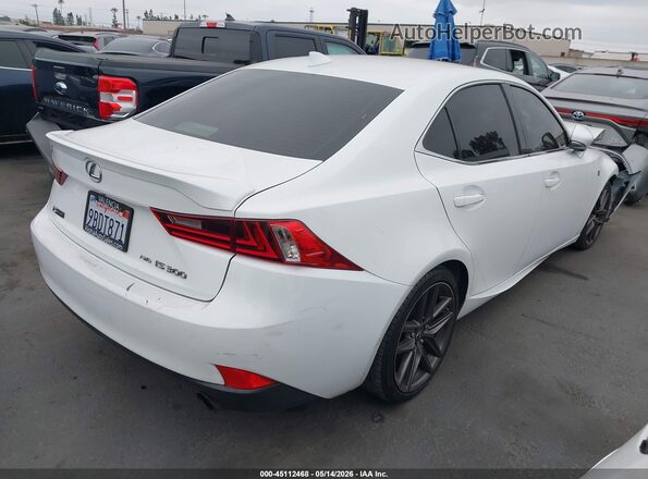 JTHCM1D28G5004201 2016 LEXUS IS 300 White Tył prawy