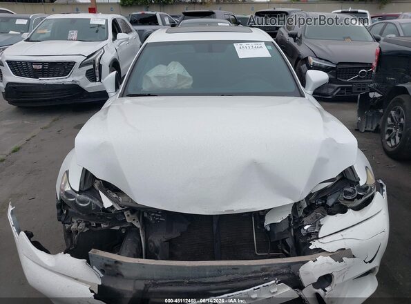 JTHCM1D28G5004201 2016 LEXUS IS 300 White Widok zestawu wskaźników