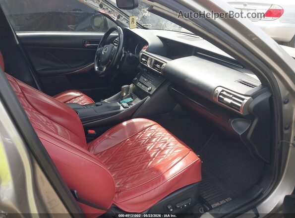 JTHCM1D29G5003039 2016 LEXUS IS 300 Gray Widok wnętrza z przodu