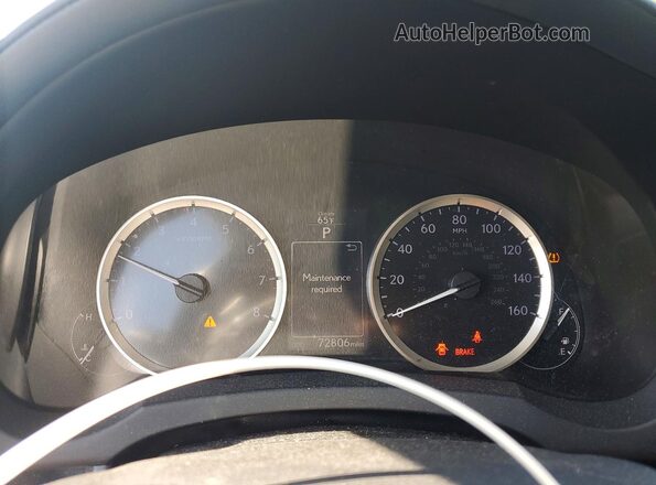 JTHCM1D29G5009293 2016 LEXUS IS Gray ხელსაწყოთა პანელის ხედი