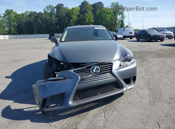JTHCM1D29G5009293 2016 LEXUS IS Gray წინა ხედი
