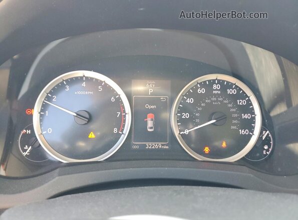 JTHCM1D29G5009665 2016 LEXUS IS Золотой Вид щитка приборов