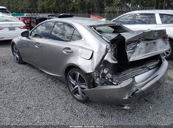 JTHCM1D29H5016875 2017 LEXUS IS 300 Silver Trasero izquierdo