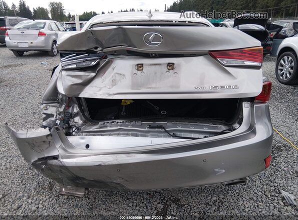 JTHCM1D29H5016875 2017 LEXUS IS 300 Silver Vista frontal