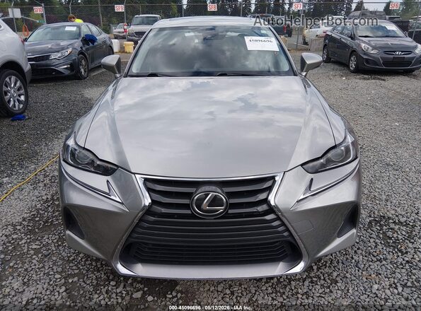 JTHCM1D29H5016875 2017 LEXUS IS 300 Silver Vista interior trasera