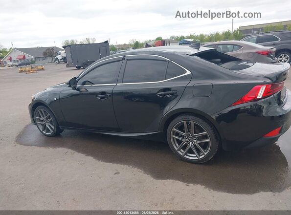 JTHCM1D2XG5006791 2016 LEXUS IS 300 Black სალონის 360-გრადუსიანი ხედი