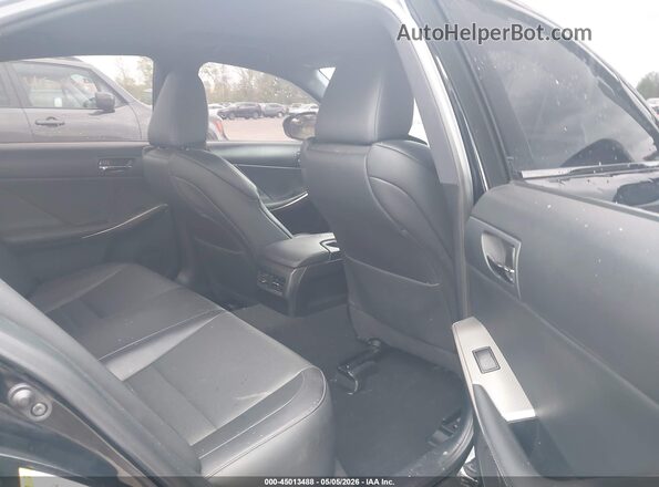 JTHCM1D2XG5006791 2016 LEXUS IS 300 Black VIN კოდის სტიკერის ხედი