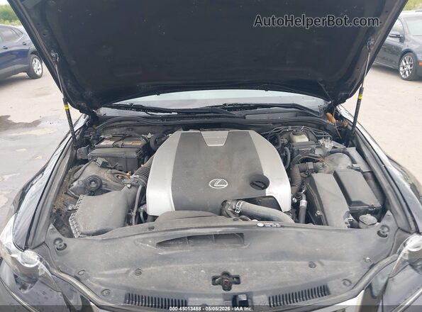 JTHCM1D2XG5006791 2016 LEXUS IS 300 Black უკანა ხედი