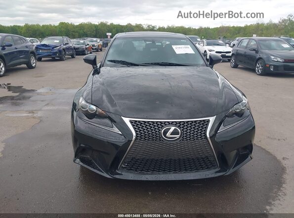 JTHCM1D2XG5006791 2016 LEXUS IS 300 Black ხელსაწყოთა პანელის ხედი
