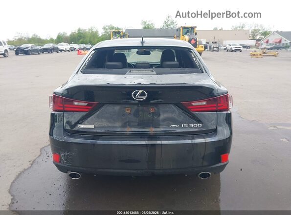 JTHCM1D2XG5006791 2016 LEXUS IS 300 Black 