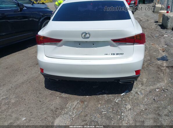JTHCM1D2XH5015637 2017 LEXUS IS 300 White 