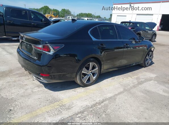 JTHCZ1BL0GA002169 2016 LEXUS GS 350 Black Задня права чверть