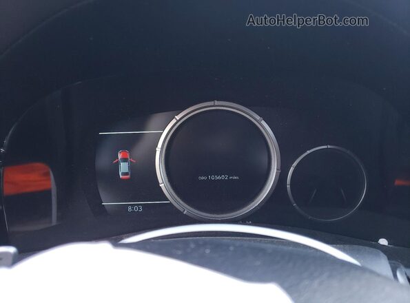 JTHCZ1BL2JA007865 2018 LEXUS GS White Widok zestawu wskaźników