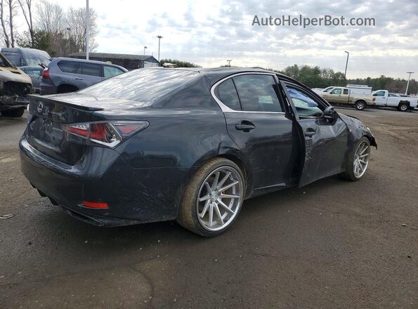 JTHCZ1BL5JA009318 2018 LEXUS GS Black უკანა მარჯვენა