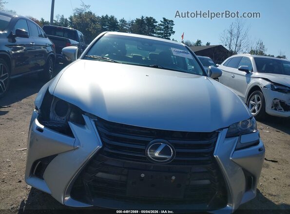 JTHCZ1BL7GA001293 2016 LEXUS GS 350 Silver Widok wnętrza z tyłu