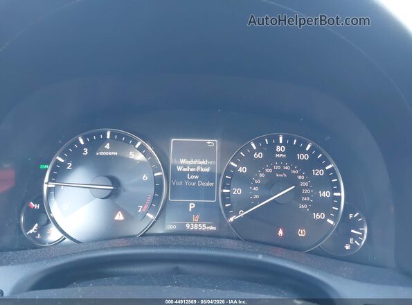 JTHCZ1BL7GA001293 2016 LEXUS GS 350 Silver Widok tylnych siedzeń