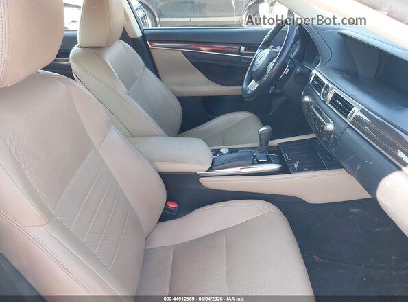 JTHCZ1BL7GA001293 2016 LEXUS GS 350 Silver Widok wnętrza z przodu