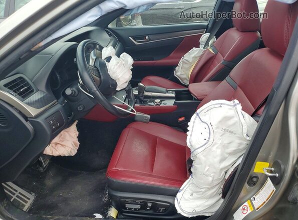 JTHCZ1BL7GA003416 2016 LEXUS GS Серебряный Вид салона спереди