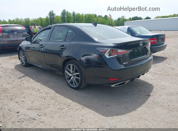 JTHCZ1BLXHA005131 2017 LEXUS GS 350 Black უკანა მარცხენა